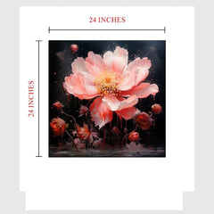 Lush Blooms Colorful Floral Paintings - All India Decor