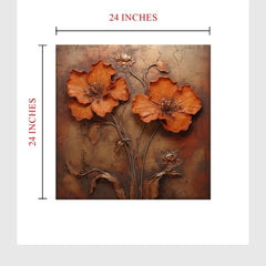 Petal Symphony Harmonious Floral Art - All India Decor