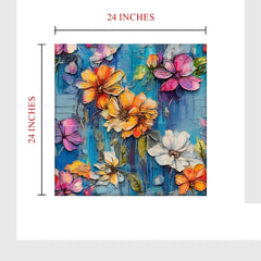 Sunny Petals Bright and Cheerful Art - All India Decor