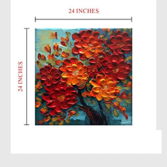 Garden Blooms Fresh Floral Art - All India Decor