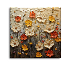 Vibrant Garden Colorful Wall Decor - All India Decor