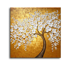 Timeless Petals Elegant Flower Paintings - All India Decor