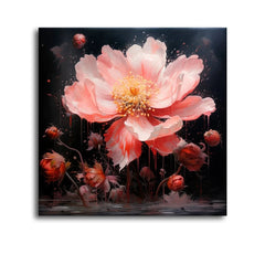Lively Blooms Bright Flower Paintings - All India Decor