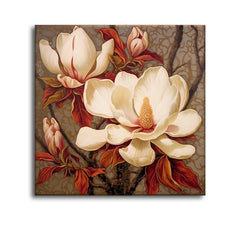 Flower Canvas Artistic Floral Wall Art - All India Decor