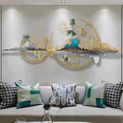 Gingko Leaf Metal Wall Art - All India Decor
