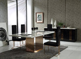 Luxury Dining Table with chairs AID - 5 - All India Decor