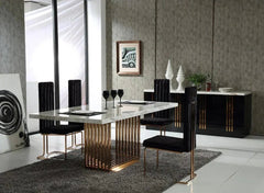 Luxury Dining Table with chairs AID - 5 - All India Decor