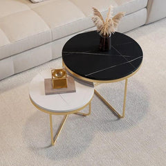 Marble Melody Coffee Table set of 2 - All India Decor