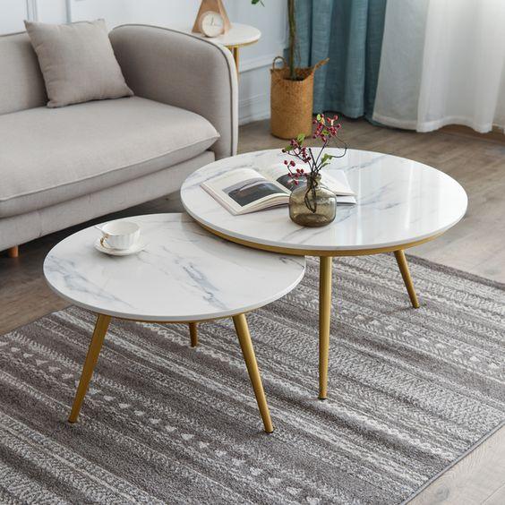 Modernity Snow White Coffee Table - All India Decor