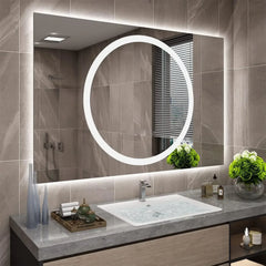 Rectangle LED Mirror - All India Decor