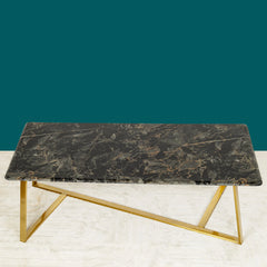 Feeling Delight Rectangular Centre Table - Black - All India Decor