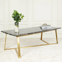 Feeling Delight Rectangular Centre Table - Black - All India Decor