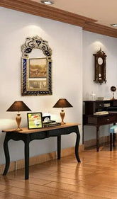 Royal Blue Venetian Mirror AID - 15 - All India Decor