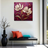 Feminine Touch Elegant Flower Wall Art - All India Decor