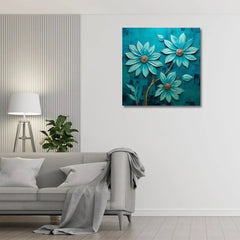 Colorful Meadows Lively Flower Art - All India Decor