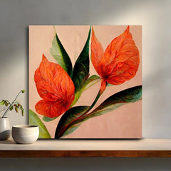 Timeless Tulips Classic Flower Art - All India Decor