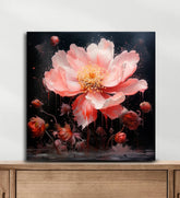 Lush Blooms Colorful Floral Paintings - All India Decor