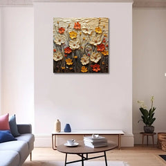 Vibrant Garden Colorful Wall Decor - All India Decor