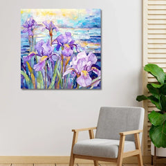 Colorful Blossoms Bright Flower Paintings - All India Decor
