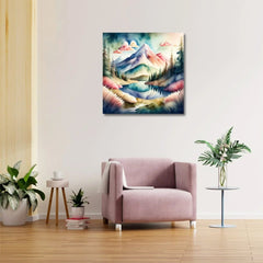 Modern Florals Contemporary Flower Paintings - All India Decor