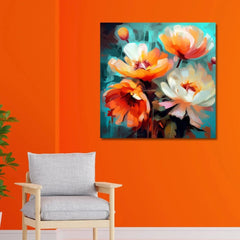 Botanical Dreams Floral Wall Paintings - All India Decor