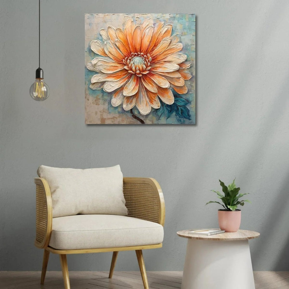 Dreamy Daisies Whimsical Flower Paintings - All India Decor