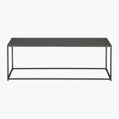 BLACK METAL COFFEE TABLE - All India Decor