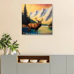 Scenary Canvas Painting for Home, Bedroom & Living Room - All India Decor