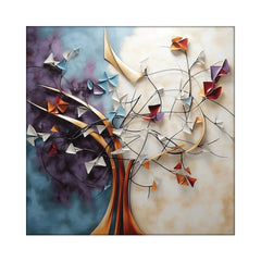 Flower Haven Serene Wall Decor - All India Decor