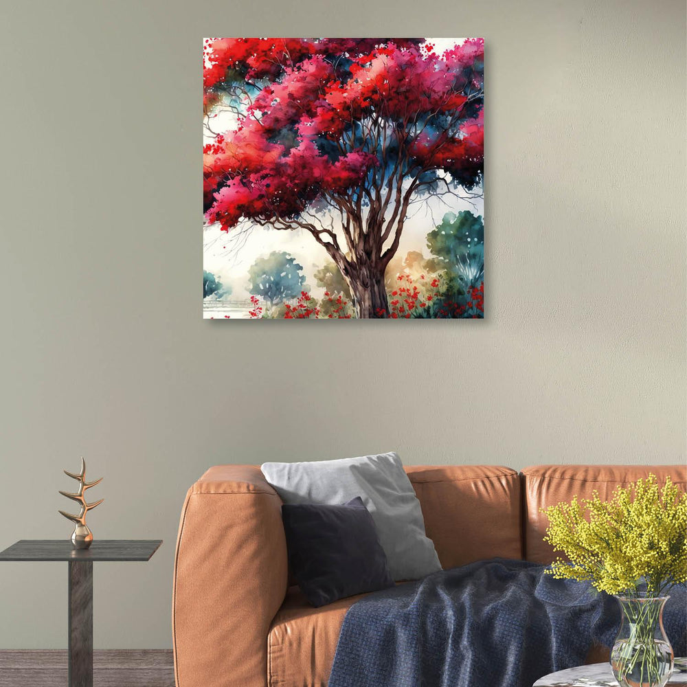 Ethereal Blooms Dreamy Floral Paintings - All India Decor