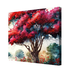 Ethereal Blooms Dreamy Floral Paintings - All India Decor