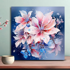 Floral Landscape Scenic Art for Your Walls - All India Decor