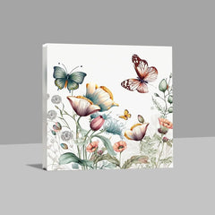 Blossom Dreams Floral Wall Paintings - All India Decor