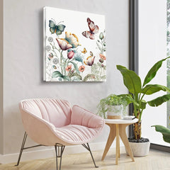 Blossom Dreams Floral Wall Paintings - All India Decor