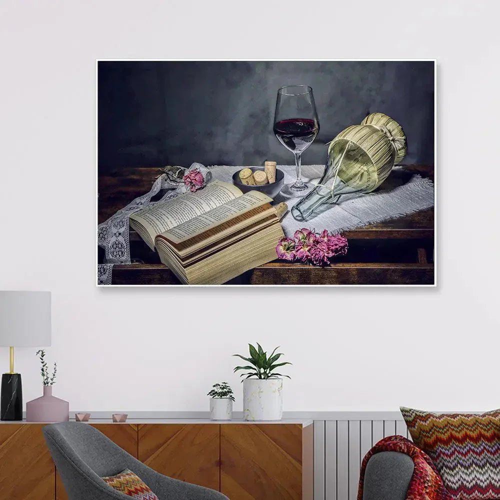 Aesthetic Still Life Painting for Living Room - All India Decor