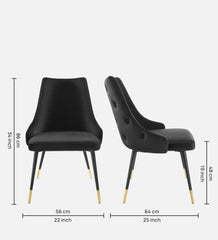 Black Sumra Accent Chair - All India Decor