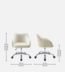 Beige Leisel Task Chair - All India Decor