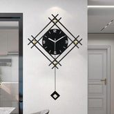 Stylish Geometric Wall Clock - All India Decor