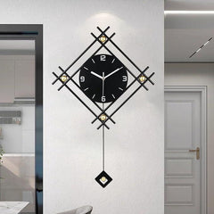 Stylish Geometric Wall Clock - All India Decor