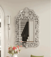 Modern Contemporary Venetian Accent Mirror - All India Decor