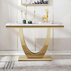 All India Decor U Shape Premium Quality Luxury Console Table