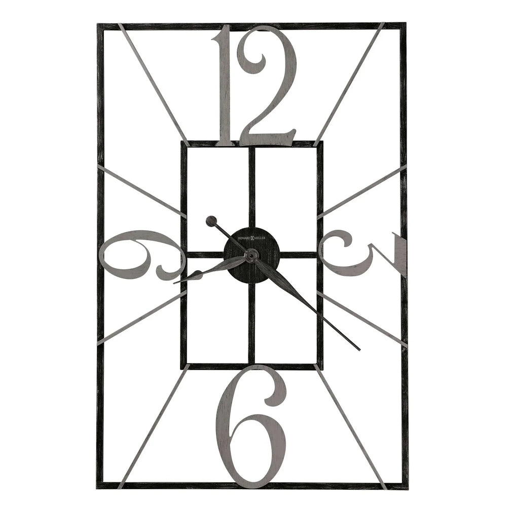 Antoine Rectangle Wall Clock - All India Decor