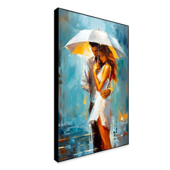 Romantic Couple Love Canvas Wall Paintings & Arts - All India Decor