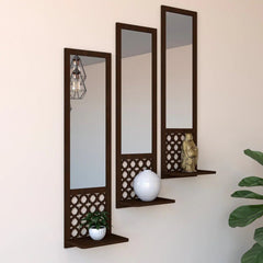 Designer Morrocan Long Wall Mirror - Set of 3 - All India Decor