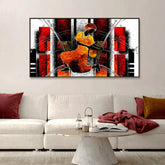 Dancing Ballerinas Canvas Painting - All India Decor