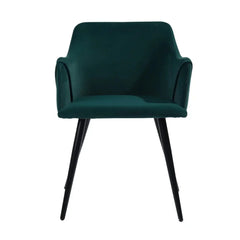 Emerald Rich Cushiony Velvet Lounge Chair - All India Decor