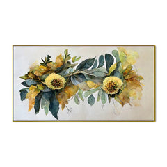 Flower Canvas Wall Painting for Home and Office Decor - All India Decor