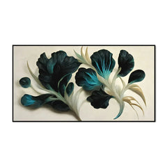 Abstract Elegant Floral Canvas Wall Painting - All India Decor