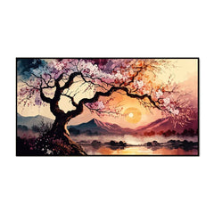 Beautiful Nature Modern Art Canvas Wall Painting - All India Decor