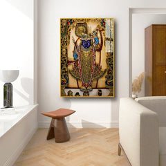 Beautiful Shreenath Ji Maharaj Acrylic Wall Paintings for Personalized Décor - All India Decor